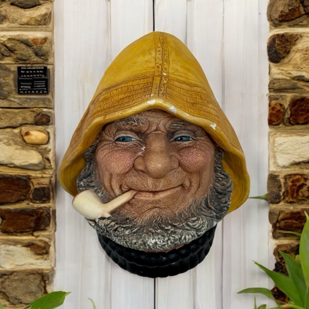 BOSSONS “1970S OLD SALT” WALL PLAQUE – CONGLETON, ENGLAND ⚓️🧭